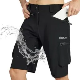 Produktbild: Tedila Wanderhose Herren Kurz Cargo Shorts Herren Kurze Hosen Wandershorts MTB Hose Outdoor Trekking Shorts Sommer mit 5 Taschen