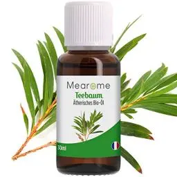 Produktbild: Plastimea Teebaumöl BIO | Ã„therisches Ã–l 100 NaturreinâŽŸKaltgepresst Teebaum-Ã–l 30 ml Pickel Akne | Naturkosmetik zur Hautpflege reine Haut Gesicht | Essential Tea Tree Oil Nagelpilz WarzenâŽŸBie