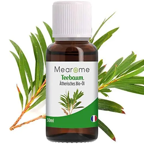 Produktbild: Plastimea Teebaumöl BIO | Ã„therisches Ã–l 100 NaturreinâŽŸKaltgepresst Teebaum-Ã–l 30 ml Pickel Akne | Naturkosmetik zur Hautpflege reine Haut Gesicht | Essential Tea Tree Oil Nagelpilz WarzenâŽŸBie