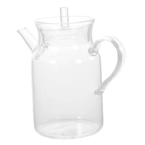 Produktbild: MAGICLULU aus Glas health wellness easy putz Stressabbau Wasserkrug Tee Trinkgeschirr Blumen-Teekessel mundspülung Handlich Wasserkocher klares Wasser Büro