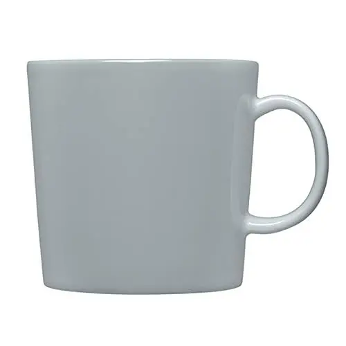 Produktbild: Teema Henkelbecher hoch 0,4l, perlgrau H x Ø 9x9,4cm