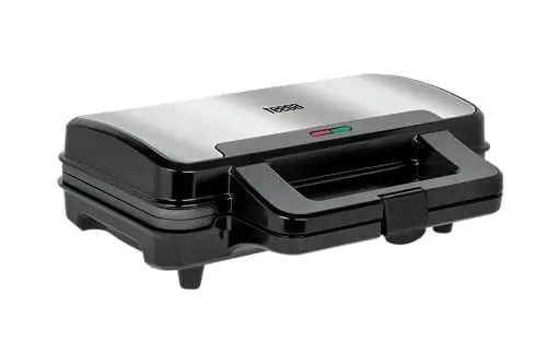 Produktbild: Teesa TSA3225 2 Waffeleisen, belgische Waffeln, schwarz