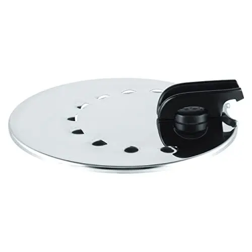 Produktbild: Tefa Ingenio Spritzschutzdeckel, aufstellbarer Edelstahl Multideckel 20-28 cm, kompatibel mit Ingenio Topf und Pfannensets, platzsparend, stapelbar, spülmaschinengeeignet, einfaches Abgießen, L98298