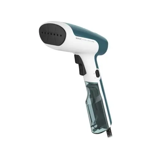 Produktbild: Tefal Access Steam First Dampfbürste, 1300 Watt, Dauerdampfmenge: 20 g/Min., schnelle Aufheizzeit: 15 sec, sehr leichter Steamer, 850 g, weiß/grün, DT6131