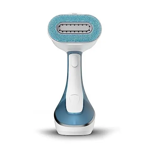 Produktbild: Tefal DT9530E1 Dampfglätter Pure Tex | Exklusives Multi-Pad-System | 4 Funktionen in einem Gerät Entkeimen, Glätten, Säubern, Beduften | Für alle Heimtextilien geeignet