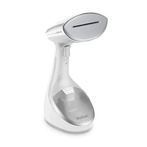 Produktbild: Tefal Dampfbürste Access Steam Care, 1600 W, 6 Zubehörteile inklusive, 200 ml Wassertank, Dampfglätter mit 3 Dampfstufen, kurze Aufheizzeit von nur 40 Sekunden, Steamer, weiß/silber, DT9130