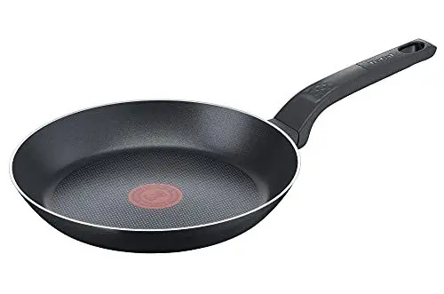 Produktbild: Tefal Easy Cook & Clean Bratpfanne 24 cm, Antihaftbeschichtung, Thermo-Signal Temperaturindikator, Schwarz, B5550433
