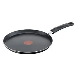 Produktbild: Tefal Easy Cook & Clean Crêpe-Pfanne 25 cm, Antihaftbeschichtung, Thermo-Signal Temperaturindikator, Pfannkuchen, Schwarz, B5550933