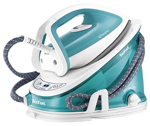Produktbild: Tefal GV6721 Effectis Plus Dampfbügelstation, konstante Dampfmenge 100 g/min, Dampfstoß: Triple Clic 240 g/min, automatische Abschaltung, 5 Bar, weiß/mint