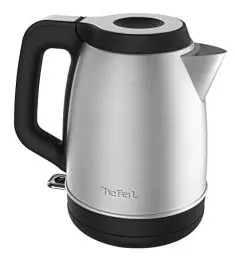 Produktbild: Tefal Element KI280D Premium Wasserkocher aus Edelstahl | Kabellos | 360°-Sockel | 2400 W | Großes Fassungsvermögen von 1,7 Litern, Schwarz