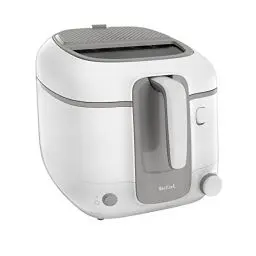 Produktbild: Tefal Fritteuse Super Uno Access FR3100 | Kapazität 2,2 L | Spülmaschinengeeignete Teile | Geruchsfilter | Herausnehmbarer Behälter | Weiß/Grau