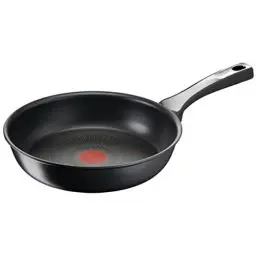 Produktbild: Tefal Unlimited On Bratpfanne 28cm hoher Rand, Pfanne Induktion mit kratzfester Titanium Antihaft-Beschichtung, Thermo-Signal bei idealer Brattemperatur, geeignet für alle Herdarten, G25906