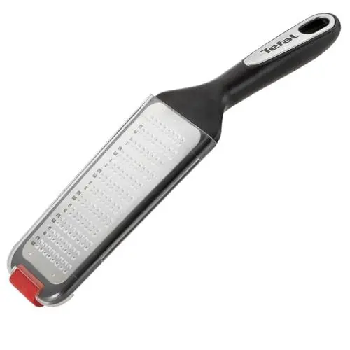 Produktbild: Tefal Ingenio K20707 Universalreibe | Kunststoff | Schwarz, Rot, Edelstahl | Spülmaschinengeeignet, 33.86 x 9.2 x 7 cm