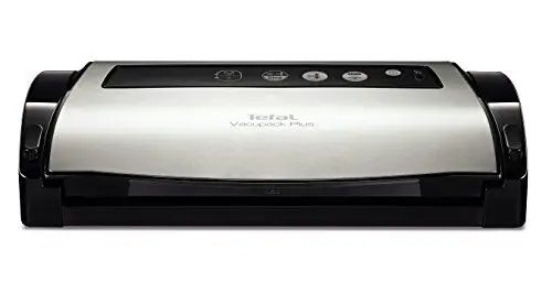 Produktbild: Tefal VT256070 Vacupack Plus Folienschweißgerät, Edelstahl, Grau