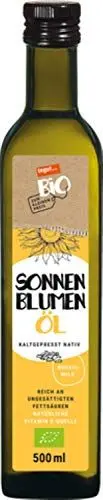 Produktbild: tegut... Bio Sonnenblumenöl, 0,5 l