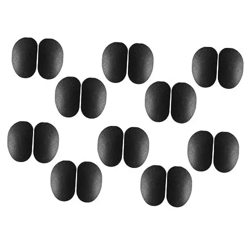 Produktbild: TEHAUX 10 Paar Brillen Nasenpads Brillenzubehör Nasenpolster Für Brillen Nasenbügel Für Brillen Nasenpads Für Brillen Aus Silikon Nasenkissen Gläser Kieselgel Brillengestelle