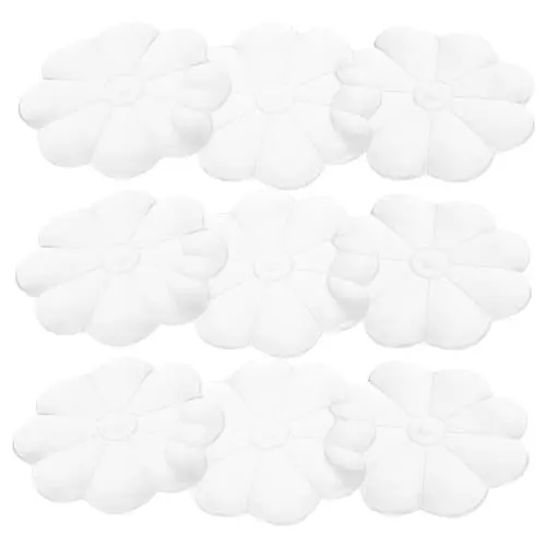 Produktbild: TEHAUX 10 Stück Wandtürstopper Schutzpolster Selbstklebende Rückseite Blumenform Weich und Einfach Anzubringen