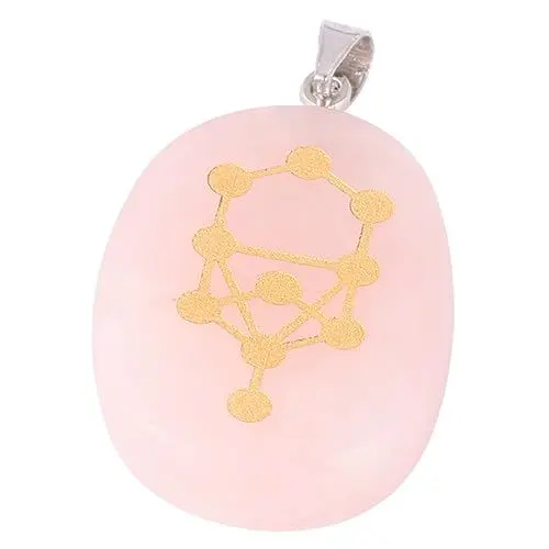 Produktbild: TEHAUX Eleganter Kristall-lebensbaum- Mit 7 Chakra-symbolen Modische Halskette Für Damen
