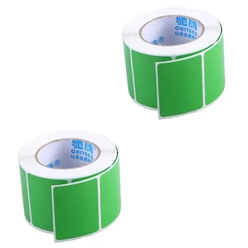 Produktbild: TEHAUX 2St Druckeretiketten Klemmen verbinden Versandetiketten adressieren Thermal- Adresse aufkleber Etiketten für Thermodrucker Thermoetiketten einreihig Schreibwaren Büro