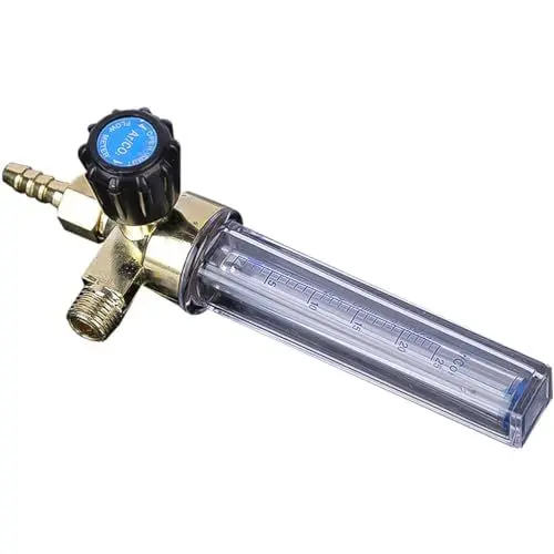 Produktbild: TEHAUX 2 Stück Stickstoffregler Argon Stickstofftank Druckminderer Schweißmaschine Durchflussmesser Druckminderer Durchflussmesser Legierung