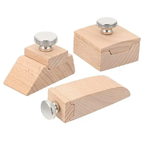 Produktbild: TEHAUX Schleifblock-Set Aus Holzschleifpapier Von Leather Grinding Tool Tragbarer Schleifpapierhalter für Effizientes Arbeiten