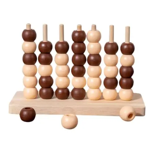 Produktbild: TEHAUX 4 Sets Vier Gewinnt Schachspielzeug Reisespiele Schachspiele Dame Für Lernspielzeug Schach Für Räumliches Denkspiel Vier Gewinnt Spiel Denksportaufgaben Brettspiele