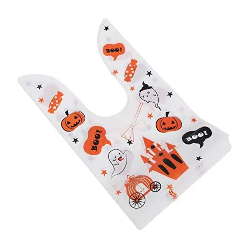 Produktbild: TEHAUX 50stücke Kaninchen-taschen Kreative Halloween-plastiktüten Für Süßigkeiten Für Partytüten Und Aufbewahrung Vielseitig Einsetzbar Für Feiern Und Dekorationen