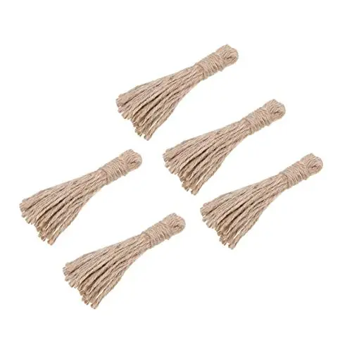 Produktbild: TEHAUX 5 Stücke Seil Quaste Handwerk Quaste Ornament für Hängen Quaste
