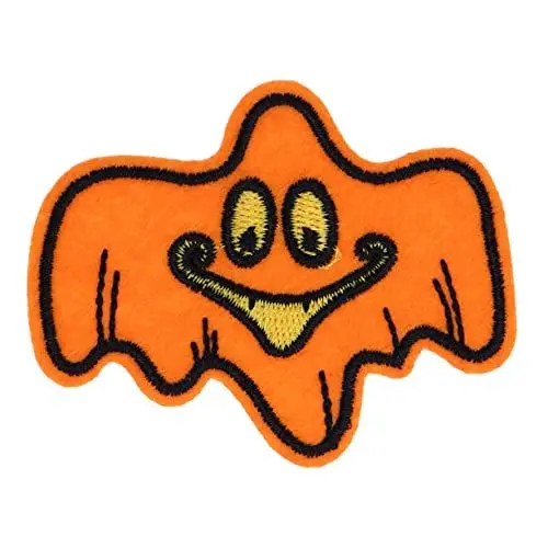 Produktbild: TEHAUX Aufnäher Für Halloween Bestickte Applikationen Zum Aufbügeln Diy-flicken Für Kleidung Und Accessoires Feine Verarbeitung Vielfältige Anwendungen Hemden Jeans Hüten Usw
