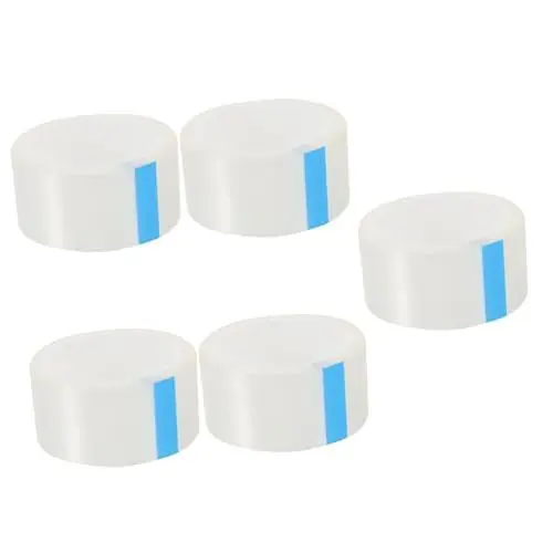 Produktbild: TEHAUX Glasband 5 Rollen Klebeband Für Klimaanlagenfenster Kellerfenster Gut Abgedeckt Wetterfestes Klebeband Fenster Klimaanlage Keine Klebebandrückstände Tür Acryl Kühlschrank Regal