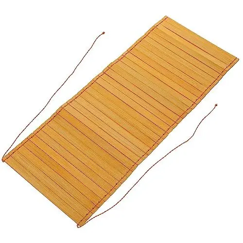 Produktbild: TEHAUX Kinderwerkzeuge Bambusstreifen Buchrolle Leer Kalligraphische Schriftrolle Kunst Altes -Menübuch Unvollendetes -Schriftrolleblatt Für Zuhause Heimwerkerbedarf 38 4 X 15 6 Cm. 8Cm