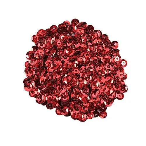 Produktbild: TEHAUX Näh-charm-set 1000 Stück 6 Mm Pailletten Zum Basteln Verzieren Und Herstellen Von Schmuck