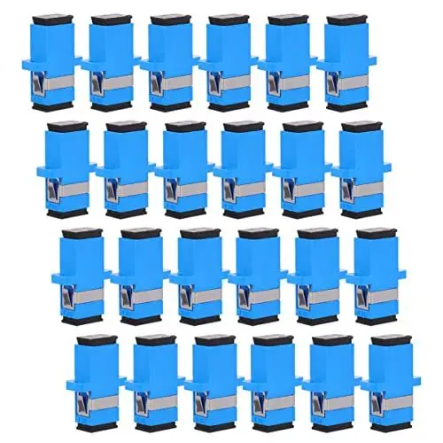 Produktbild: TEHAUX Glasfaserkabel-adapter-set 24-teilig Glasfaserkoppler Gegenseitiger Transfer Glasfaserkabel-