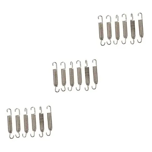 Produktbild: TEHAUX 3 Sätze -schalldämpferfeder Edelstahl-auspufffeder Zugfeder Schwenkfeder 4-in-1-kit Für Auspuffanlage 6 Stück * 3