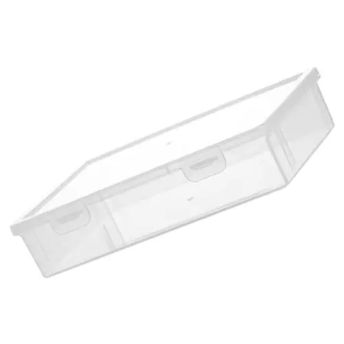Produktbild: TEHAUX aufbewahrungsdose storage boxes büroartikel the white Mode-Design Dokumentenbox aus Kunststoff Archivboxen Bleistift Sammelalbum Bürobedarf Schreibtisch a4 Aktenregal Plastik Weiß
