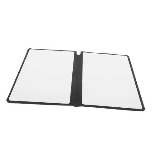 Produktbild: TEHAUX tragbares Whiteboard beschreibbares Whiteboard Notebook-Whiteboards für Studenten notizbuch mit stift büromaterial Das Notebook Whiteboard trocken abwischbar kleine Löschtafel Pu