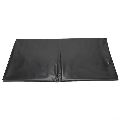 Produktbild: Teichfolie für Garten, Aquarium, Pool, Koi, Wasser, Garten, Teichbau, flexible und langlebige Unterlage, wasserdicht, schwarz, verdickt, 200 x 300 cm, 250 x 300 cm (2 x 2 m)