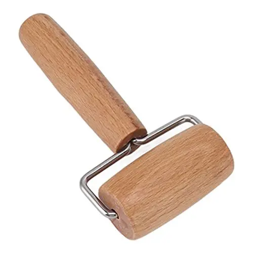 Produktbild: Teigroller aus Holz, gleichmäßige Dicke, Nudelholz, Küchen-Backutensilien