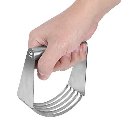 Produktbild: Teigschneider, Edelstahl-Gebäck-Mixer Teig-Mixer Teig-Mixer Gebäck-Schneider Einfach zu bedienen für das Backen in der Küche