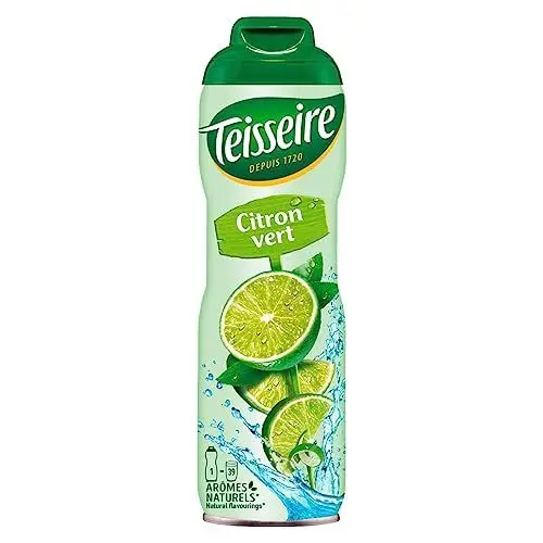 Produktbild: Teisseire Getränke-Sirup Lime/Limette 600ml - Sirup der genauso schmeckt wie die Frucht (1er Pack)