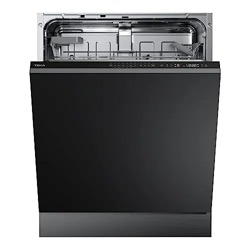 Produktbild: TEKA Einbau-Geschirrspüler, vollintegrierte Spülmaschine, 7 Spülprogramme, LED-Anzeige, Besteckkorb, 14 Maßgedecke – 60 cm