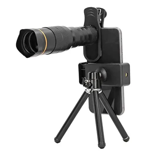 Produktbild: ASHATA Monokular Teleskop für Smartphone, 32-facher Zoom, Tragbares Monokular mit Stativ, für Outdoor-Enthusiasten, Naturliebhaber und Hobbyfotografen