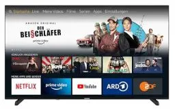 Produktbild: TELEFUNKEN 65 Zoll Fernseher Fire TV (4K UHD Smart TV, HDR Dolby Vision, Dolby Atmos, Triple-Tuner) XU65FO754S