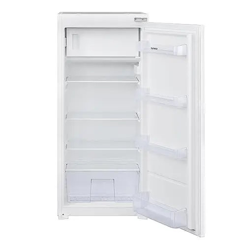 Produktbild: TELEFUNKEN EKG123S187E Einbaukühlschrank mit 4-Sterne-Gefrierfach | 122cm Nische | Schlepptür-Technik | 187 Liter Nutzinhalt | Temperaturregelung | Weiß