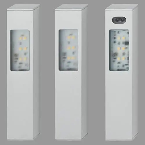 Produktbild: TELEFUNKEN - 3Er Set Led Unterbauleuchte 16Cm, Küche, Led Leiste Küchenschrank, Werkstattlampe, Ir-Bewegungssensor, Neutralweißes Licht, 2,5 W, 180 Lm, Aluminiumfarbig