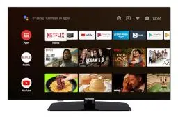 Produktbild: Telefunken Android TV 40 Zoll Fernseher (Full HD Smart TV, HDR, Triple-Tuner, Bluetooth) XF40AN750M, Schwarz