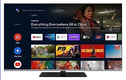Produktbild: Telefunken Android TV 65 Zoll QLED Fernseher (4K UHD Smart TV, HDR Dolby Vision, Triple-Tuner, Dolby Atmos) QU65AN900M