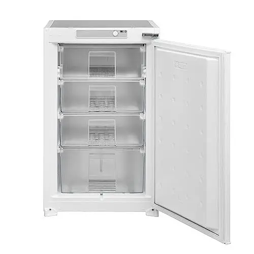 Produktbild: Telefunken EG88S95E Einbaugefrierschrank | Tiefkühlschrank | 88cm Nische | 94 Liter Nutzinhalt | Temperaturregelung | 4-Sterne-Gefrierraum | Weiß