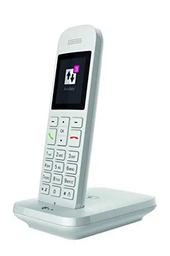 Produktbild: Telekom Sinus 12 mit Basisstation Weiß DECT Telefon schnurlos 2