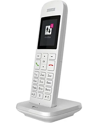 Produktbild: Telekom Speedphone 12 Weiß Kabelloses Telefon, Eco-Mode, Strahlungsarm BRANDNEU